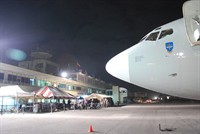 NATO Aircraft Transport Humanitarian Aid to Haiti