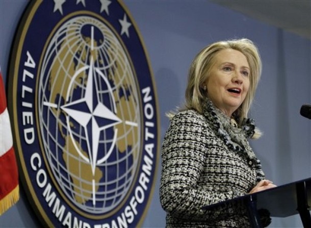 Clinton to NATO conference: ‘We are now in a battle for the future’