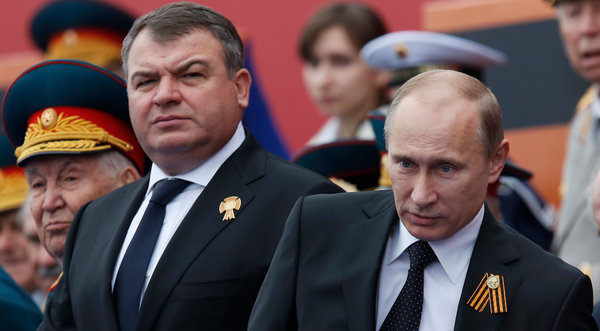 Putin Fires Defense Minister Linked to Corruption Investigation