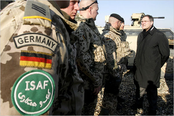 Decades of German Pacifism Yield to Bigger Military Role