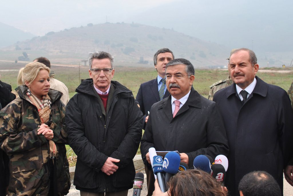 NATO Defence Ministers visit Patriot deployment in Turkey