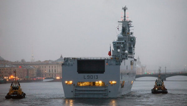 Deputy Prime Minister: No fuel in Russia for French-built warships