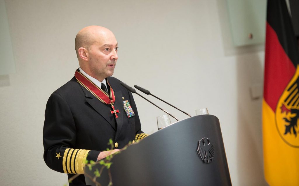 Germany honors SACEUR Stavridis with medal