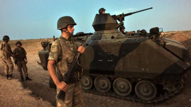 Turkey launches military exercise near Syrian border