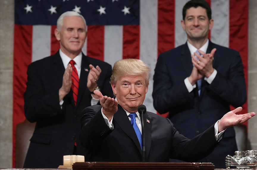 Our take on Donald Trump’s first State of the Union