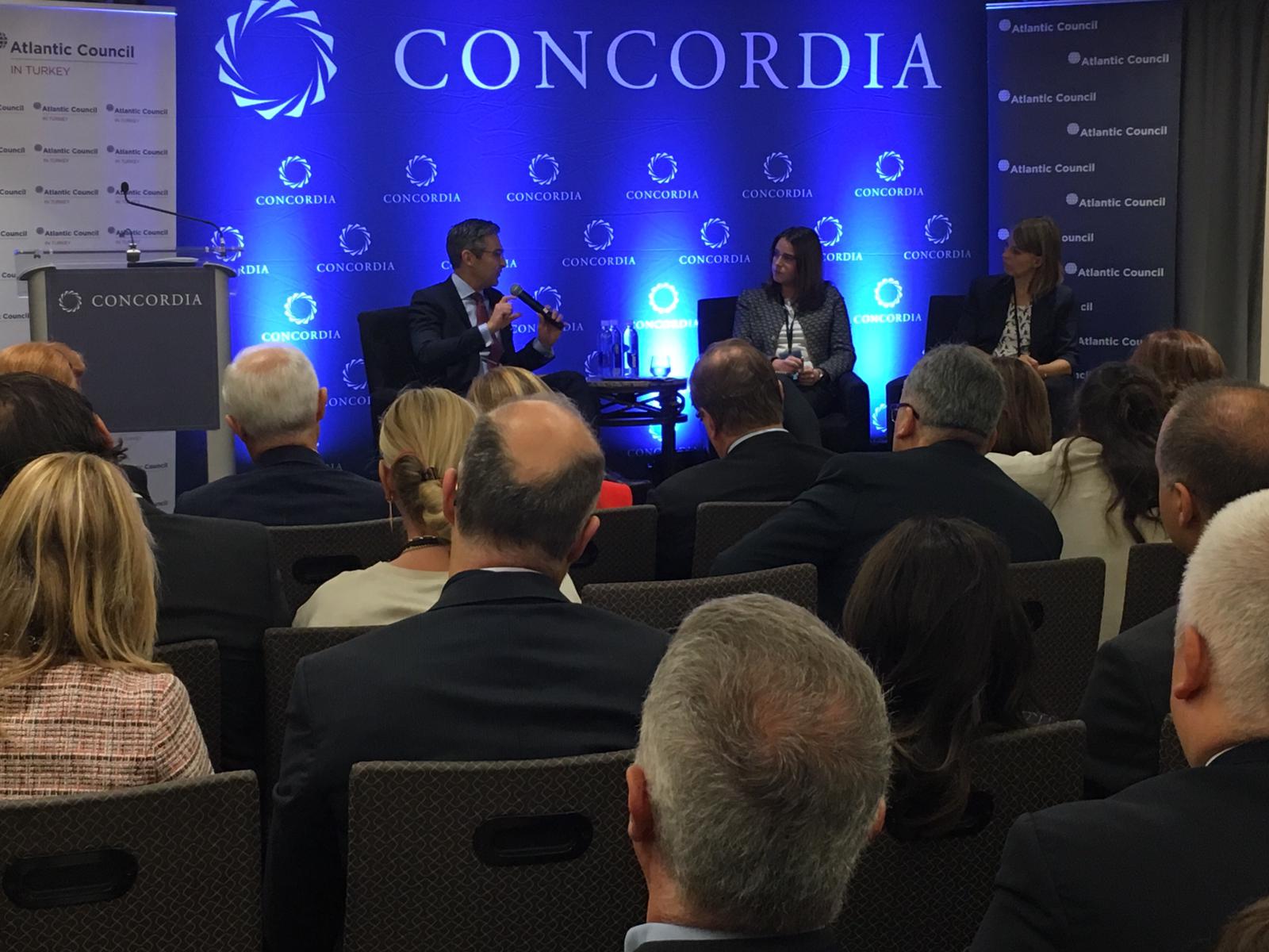 Concordia Summit joint strategy session Syrian refugees policy