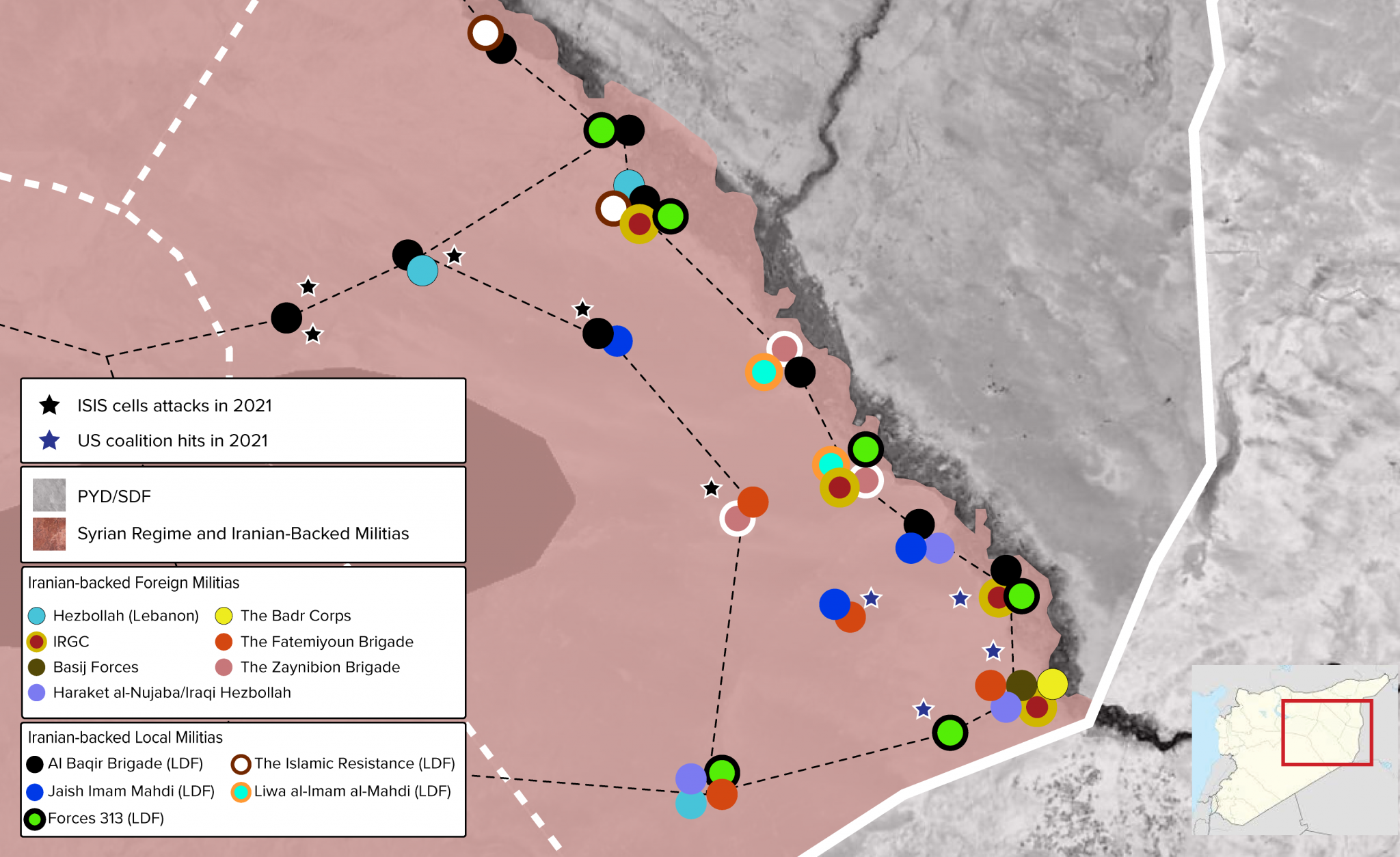 Factbox: Iranian Presence In Syria’s Deir Ez-Zor Province - Atlantic ...