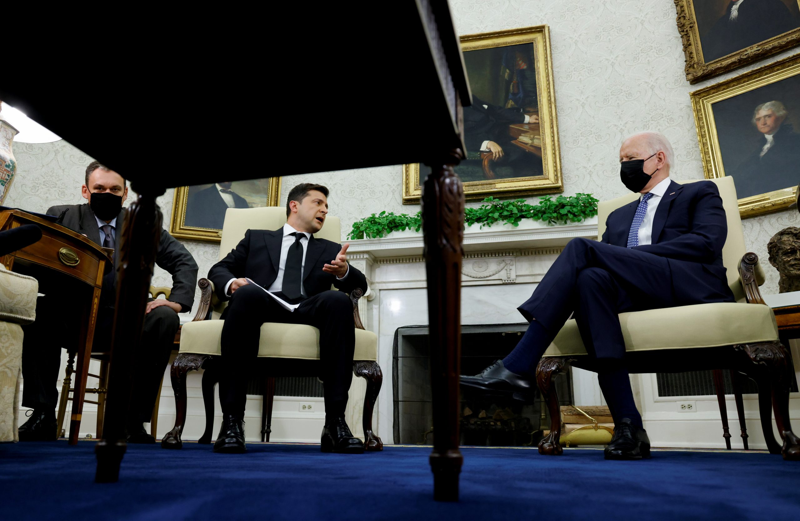 FAST THINKING: Ukraine’s president finally gets a White House visit