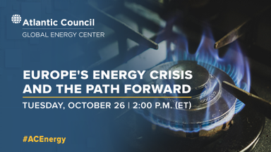 Europe's Energy Crisis And The Path Forward - Atlantic Council