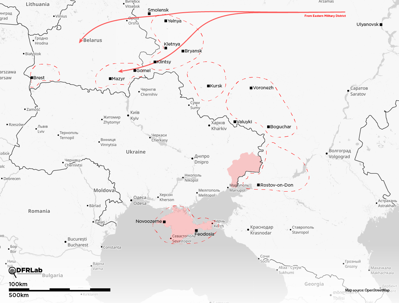 Russian Hybrid Threats Report: Troops Arrive In Belarus As Propaganda ...