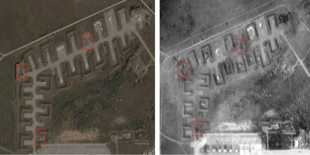 Russian War Report: Satellite imagery confirms destruction of aircraft ...