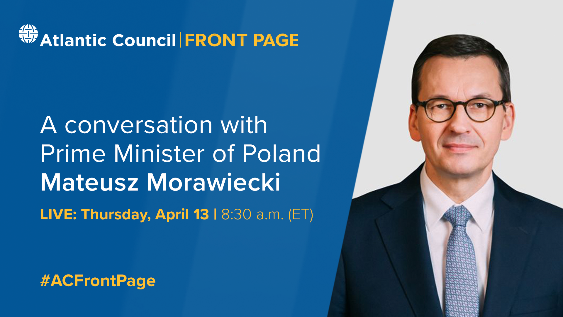 A Conversation With Prime Minister Of Poland Mateusz Morawiecki Atlantic Council 9456
