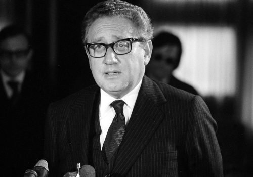 The Atlantic Council remembers Henry Kissinger