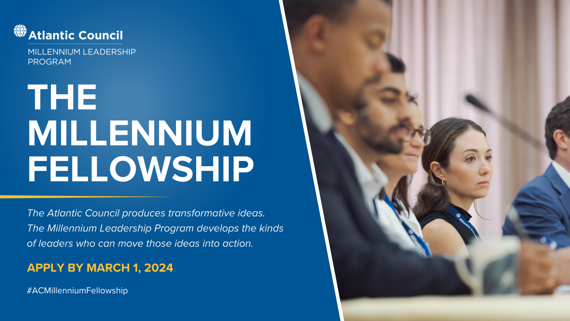 About The Millennium Fellowship - Atlantic Council