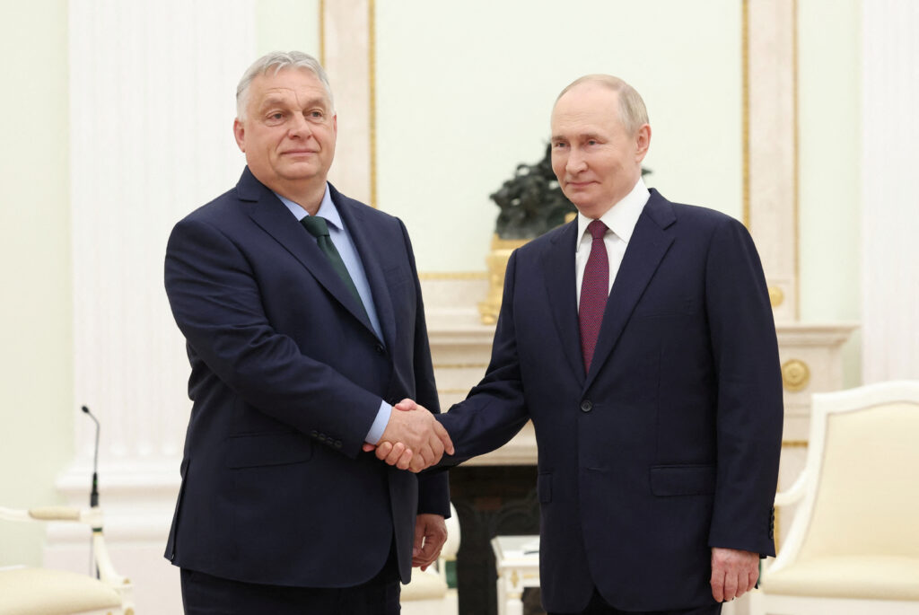 Hungarian PM Orban poses as unlikely peacemaker for Russia’s Ukraine war