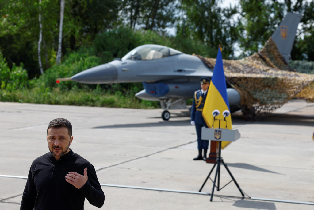 F-16 jets will help defend Ukrainian cities from Russian bombardment